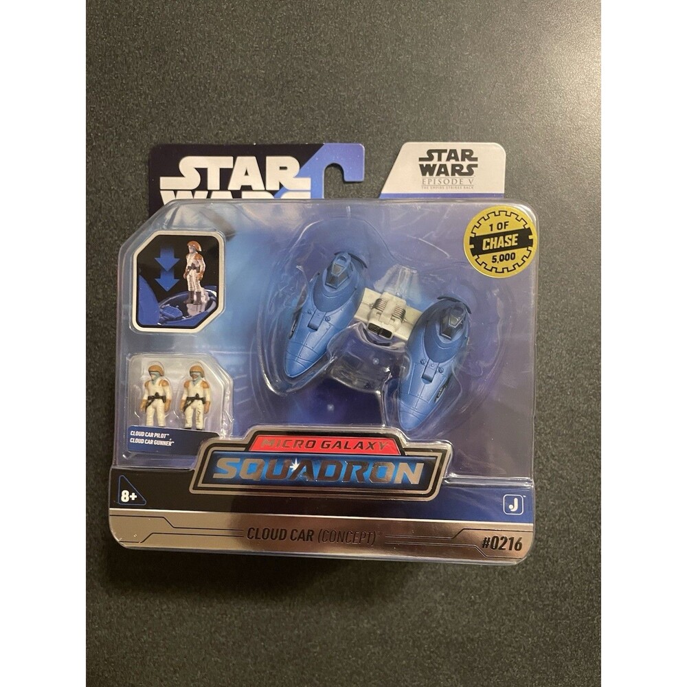 Star Wars Micro Galaxy Squadron Cloud Car blue Concept Series 10 Chase #0216